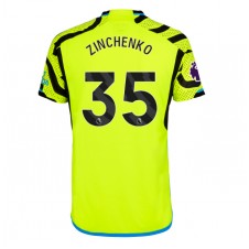 Arsenal Oleksandr Zinchenko #35 Bortatröja 2023-24 Korta ärmar